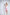 ELAGIA hot pink suit womens 2-piece set - three-quarter angle showing movement and flow