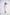 ELAGIA 3 piece women's suit in pink - detail shot of top neckline and sleeve design