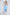 ELAGIA light blue suit women satin 2-piece set complete ensemble styled for special occasion