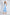 ELAGIA light blue suit women satin 2-piece set close-up of sleeveless top construction details