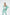 ELAGIA tiffany blue women's suit fabric texture close-up showing quality material and finish