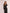 ELAGIA black wrap long sleeve collarless maxi dress sleeve detail - 3 piece women's suit purple business suit women
