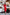 Red Long Sleeve V-neck Midi Dress - front view | ELAGIA