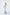 ELAGIA sky-blue double breasted suit 2-piece flat lay - purple business suit women blazer and pants arranged