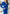 Blue Belted Double Breasted Blazer Dress - view 8 | ELAGIA