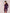ELAGIA plum one-shoulder maxi dress lifestyle styling purple business suit women elegant occasion wear