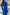 Blue Belted Double Breasted Blazer Dress - view 9 | ELAGIA
