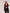 ELAGIA black regular-fit 3 piece women's suit close-up of fabric texture and construction details