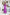 ELAGIA fuchsia thigh-slit maxi dress back angle revealing purple business suit women inspired cut