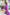 ELAGIA fuchsia thigh-slit maxi dress detail view of neckline and 3 piece women's suit structure
