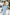 Sky-Blue Belted Double Breasted Blazer Dress - view 7 | ELAGIA