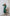 ELAGIA emerald silk long sleeve maxi dress - front view of green formal wear with purple business suit women cut