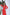 ELAGIA red long sleeve dress side view of 3 piece women's suit styled midi length business dress