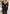ELAGIA Black Square Neck Long Sleeve Crop Top side angle of womens black suit coordinating piece with sleeves