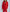 ELAGIA red double breasted women's business suit, front view - professional 2-piece blazer and pants set