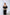 ELAGIA black off-the-shoulder mini dress front view - elegant 3 piece women's suit style for business wear