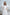 ELAGIA white backless puff-sleeve midi dress side angle showing purple business suit women inspired silhouette