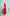 ELAGIA red backless puff-sleeve midi dress flat lay styling shot - 3 piece women's suit complete outfit