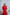ELAGIA red backless puff-sleeve midi dress front view - 3 piece women's suit purple business suit women