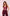 ELAGIA red leather crop top in bordeaux vegan material, front view showing structured silhouette