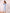 ELAGIA sky-blue satin midi dress back view showing puff sleeves - 3 piece women's suit purple business suit women