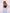 ELAGIA sky-blue high waisted regular fit pants - styled outfit view, purple business suit women ensemble
