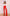 ELAGIA red high waist slit pants styled presentation demonstrating power dressing for modern women