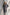 ELAGIA Graphite Puff Sleeve Wrap Dress sleeve detail view - purple business suit women puff sleeve design