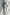 ELAGIA Silver Puff Sleeve Wrap Dress - waist wrap detail, 3 piece women's suit tailored construction