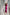 ELAGIA fuchsia puffed sleeve midi prom dress back view - 3 piece women's suit purple business suit women