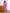 ELAGIA fuchsia double-breasted suit 2-piece side angle - purple business suit women's tailored blazer profile