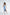 Sky-Blue Satin Slip Midi Dress - View 10 | ELAGIA