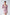 ELAGIA Dusty-Pink Silk Long Sleeve Ruched Mini Dress front view - 3 piece women's suit styling option
