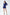 ELAGIA navy blue silk long sleeve ruched mini dress front view - 3 piece women's suit purple business suit women