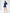 ELAGIA Navy Silk Long Sleeve Ruched Mini Dress styled look - 3 piece women's suit alternative design