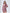 Mocco Shawl Lapel Puff-Sleeve Wrap Mini Dress - close-up detail | ELAGIA