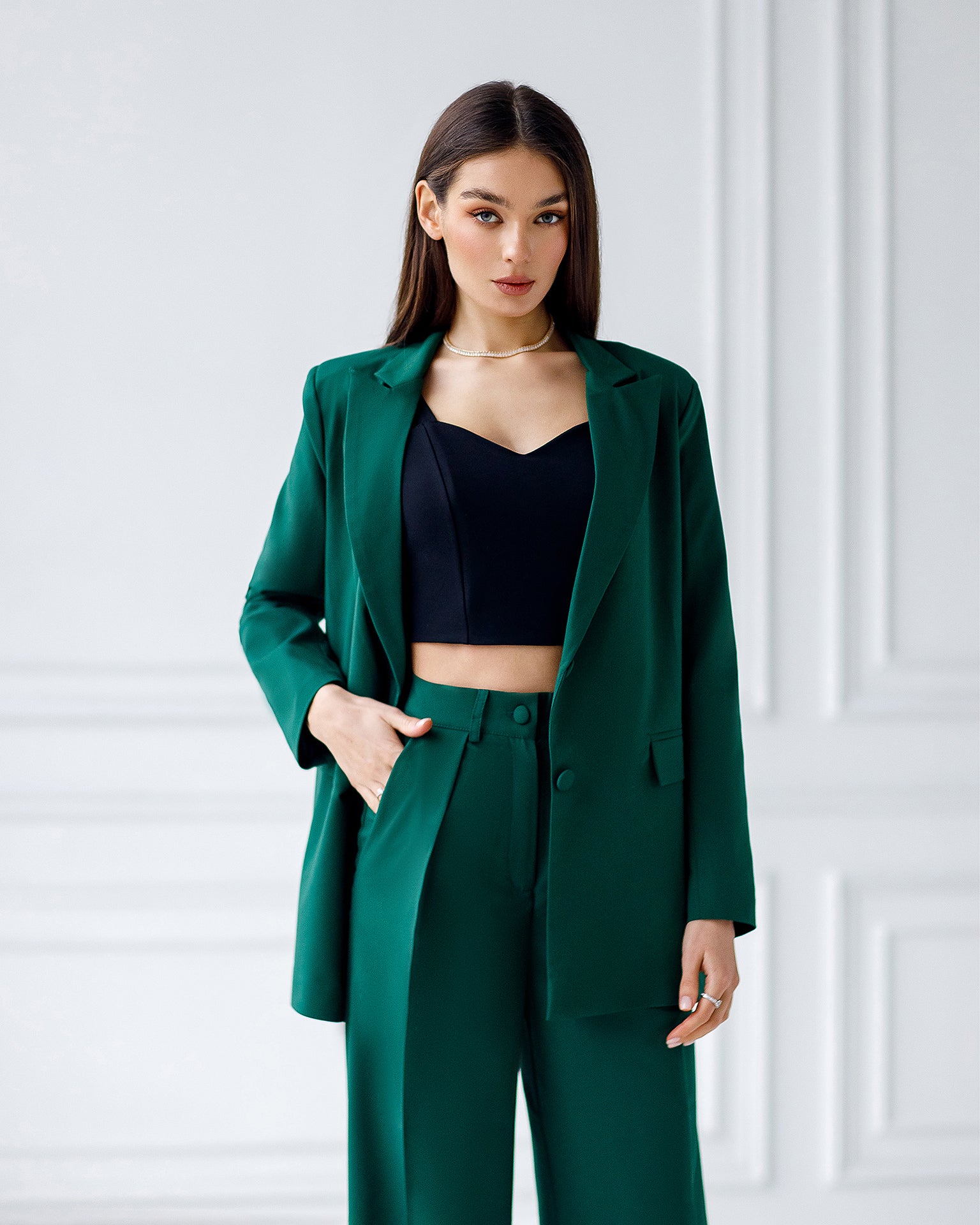 Emerald Oversized 2-Piece Suit
