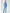 Grey-Blue Single-Breasted Oversized Suit 2-Piece - view 8 | ELAGIA