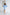 Sky-Blue Backless Puff Sleeve Mini Dress - styled look | ELAGIA