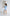 Sky-Blue Backless Puff Sleeve Mini Dress - close-up detail | ELAGIA