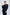 ELAGIA Black Puff Sleeve Collared Blouse front view - women's black suit set styled professional fashion top