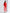 ELAGIA red high waisted regular fit pants front view - 3 piece women's suit bold professional look