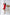Red Backless Puff Sleeve Mini Dress - back view | ELAGIA