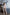 ELAGIA light beige belted double breasted suit 2-piece worn by model walking - purple business suit women motion