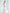 ELAGIA White Satin Puff-Sleeve Midi Dress back view - 3 piece women's suit purple business suit women design