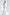 ELAGIA white satin puff-sleeve midi dress front view - purple business suit women 3 piece women's suit style