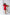 ELAGIA Red Thigh-Slit Mini Dress front view - 3 piece women's suit style in vibrant red colorway