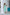 ELAGIA tiffany-blue sleeveless top and midi skirt 2-piece set front view - light blue suit women's outfit