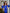 ELAGIA blue satin sweetheart puff-sleeve midi dress worn styled - 3 piece women's suit look
