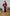 ELAGIA Bordeaux Satin Puff-Sleeve Midi Dress styled look - 3 piece women's suit purple business suit women outfit